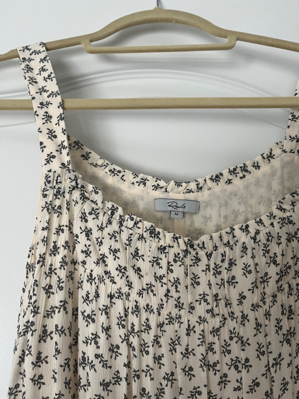 Rails Cream Floral Print Camisole Top